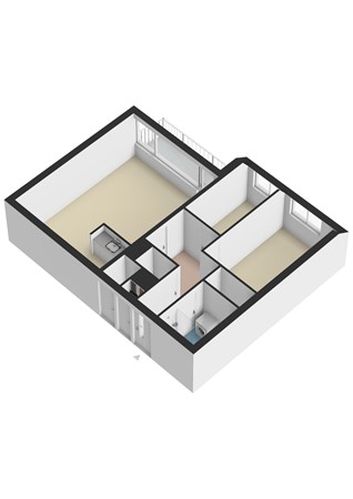 Plattegrond - Zeskant 135, 6412 DV Heerlen - Zeskant 135 Heerlen - Appartement 3D.jpg